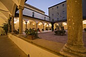 Casa dei Canonici, Pienza, Val d'Orcia, Tuscany, Italy, Europe