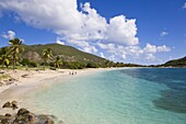 Turtle Beach,  on the southeast peninsula,  St. Kitts,  Leeward Islands,  West Indies,  Caribbean,  Central America
