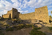 Qasr Al-Azraq,  old castle in the Jordan desert,  Jordan,  Middle East