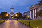 Trinity College, early evening, Dublin, Republic of Ireland, Europe