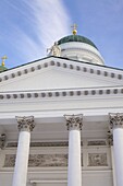 Close-up of Helsinki Cathedral (Lutheran Church), Helsinki, Finland, Scandinavia, Europe
