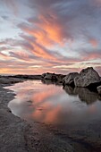 Sunset, Elands Bay, Western Cape Province, South Africa, Africa