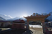 Tengboche Monastery, Tengboche, Solu Khumbu Everest Region, Sagarmatha National Park, Himalayas, Nepal, Asia