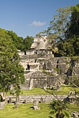 Great Plaza, North Acropolis, Tikal, UNESCO World Heritage Site, Tikal National Park, Peten, Guatemala, Central America