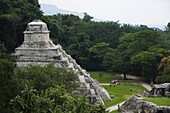 Mayan ruins, Palenque, UNESCO World Heritage Site, Chiapas state, Mexico, North America