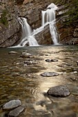 Cameron Falls, Waterton Lakes National Park, Alberta, Canada, North America