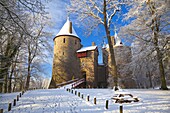 Castell Coch, Tongwynlais, Cardiff, South Wales, Wales, United Kingdom, Europe