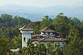 The award-winning Swiss Residence Hotel on Bahirawakanda hill above the former capital, Kandy, Sri Lanka, Asia