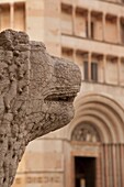 Detail, Duomo (Cathedral), Parma, Emilia Romagna, Italy, Europe
