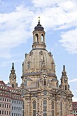 Frauenkirche in Dresden, Saxony, Germany, Europe