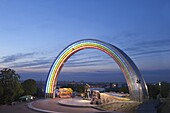 Rainbow Arch, Friendship of Nations Monument, Kiev, Ukraine, Europe