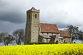 St. Andrew's Church, Wood Walton, Cambridgeshire, England, United Kingdom, Europe