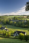 The picturesque village of Naunton in the Cotswolds, Gloucestershire, The Cotswolds, England, United Kingdom, Europe