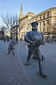 Desperate Dan statue, Dundee, Scotland