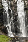 Skjervefossen waterfall, near Voss, Hordaland, Norway, Scandinavia, Europe