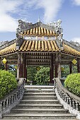 A pagoda in the grounds of Imperial Citadel, Hue, UNESCO World Heritage Site, Vietnam, Indochina, Southeast Asia, Asia