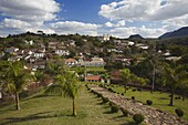 View of Tiradentes, Minas Gerais, Brazil, South America