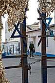 Altes verkettetes Tor, Grenze von Israel zum Libanon, Israel