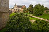 Burg Bentheim, Kronenburg, Innenhof Hoehenburg, Mittelalter, Grafschaft, Bad Bentheim, Niedersachsen, Deutschland