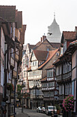 Hannoversch-Muenden, old town, timber-framed houses, Lower Saxony, Germany