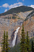 Takakkaw Falls, Yoho National Park, Rocky Mountains, British Columbia, Canada