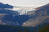 Bow Glacier und Bow Glacier Falls, Banff National Park, Rocky Mountains, Alberta, Kanada