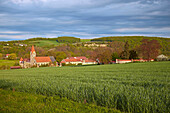 Ehemaliges Kloster St. Ludwig bei Lindach, Frühling, Unterfranken, Bayern, Deutschland, Europa