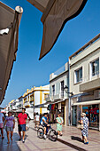 Main street, Vila Real de Santo Antonio, Algarve, Portugal