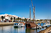 Ausflugsboot, Delphin watching, Lagos, Algarve, Portugal