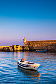 Castle Forte da Bandeira at dusk, Lagos, Algarve, Portugal