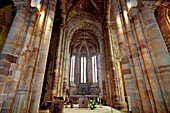 Interior view, Se Cathedral, Silves, Faro, Algarve, Portugal