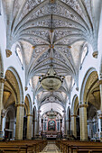 The Manueline and Portuguese baroque cathedral church of Our Lady of the Assumption (Nossa Senhora da Assuncao), Elvas, UNESCO World Heritage Site, Alentejo, Portugal, Europe