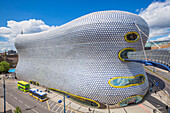 Selfridges department store with buses outside, Birmingham Bull Ring, Birmingham, West Midlands, England, United Kingdom, Europe