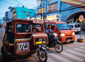 Tuk tuk, Tagbilaran, Bohol Island, Visayas, Philippines, Southeast Asia, Asia