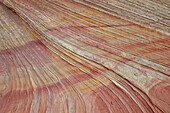 Sandstone layers and lines, Coyote Buttes Wilderness, Vermilion Cliffs National Monument, Arizona, United States of America, North America