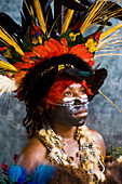 Chimbu performer, Goroka Show, Eastern Highlands