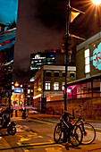 Bicycles Parked Near Brick Lane, East London, London, Uk