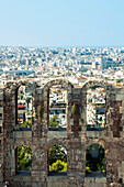 'View from the Acropolis; Athens, Greece'