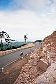 'A motorbike ride to the top of Bokor Hill station, Preah Monivong National Park; Cambodia'