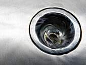 Stainless Steel Sink Drain With Water Draining