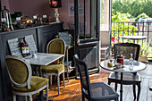 tea salon 'fort de cafe', les andelys, eure (27), normandy, france
