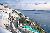 oia, island of santorini, cyclades, greece, europe