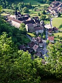 France, Jura, Baume les Messieurs abbey