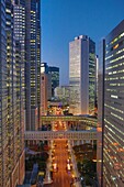 Japan, Tokyo City, Shinjuku District, Shinjuku West Side, Tocho Bldg 