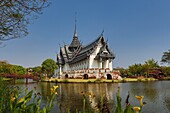 Thailand,  Ancient Siam Park,Sanphet Prasat Palace, Ayutthaya