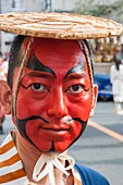 Japan,Honshu,Kanto,Tokyo,Asakusa,Jidai Matsurai Festival,Parade Participant