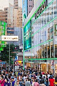 China,Hong Kong,Causeway Bay,Crowds