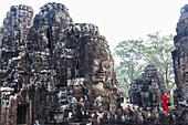 Cambodia,Siem Reap,Angkor Wat,Bayon Temple