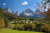 France, Drôme (26), Lus-la-Croix-Haute ,the Jarjatte and needles Lus