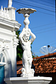 Fountain statue in Lencois, State of Bahia, on the northeast coast of Brazil , South America
